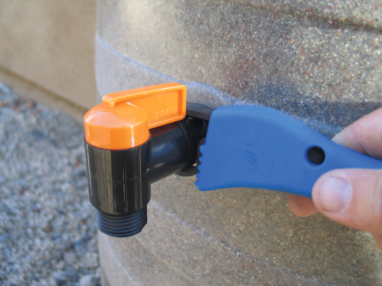 Harvest the Rain Fiskar's Salsa Rain Barrel and and Diverter Pro American Outdoor Guide