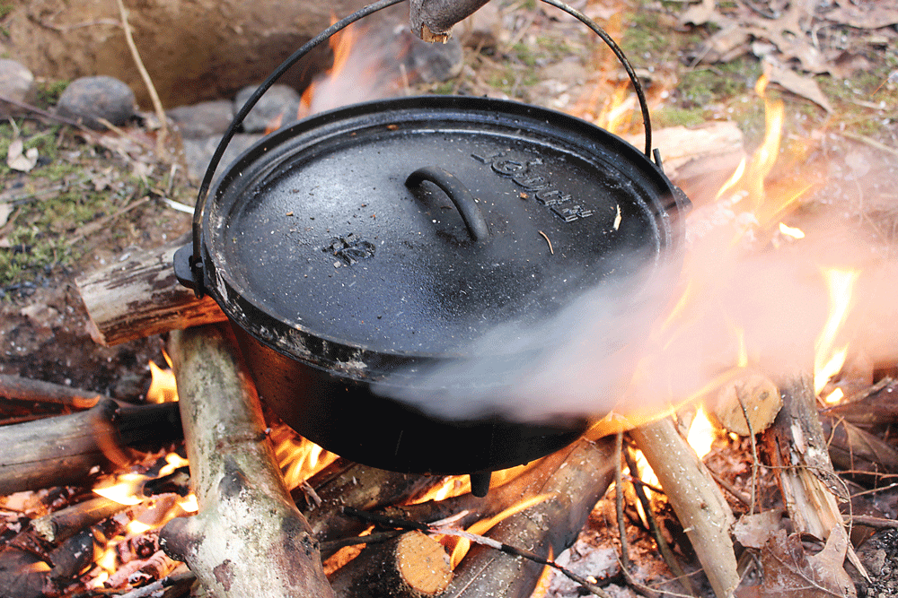 Cooking in the Sticks- Building a Bushcraft Kitchen - American Outdoor ...