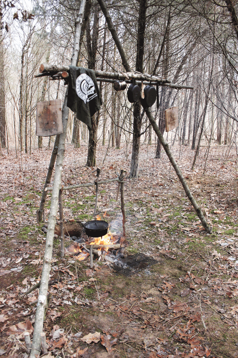 Cooking in the Sticks- Building a Bushcraft Kitchen