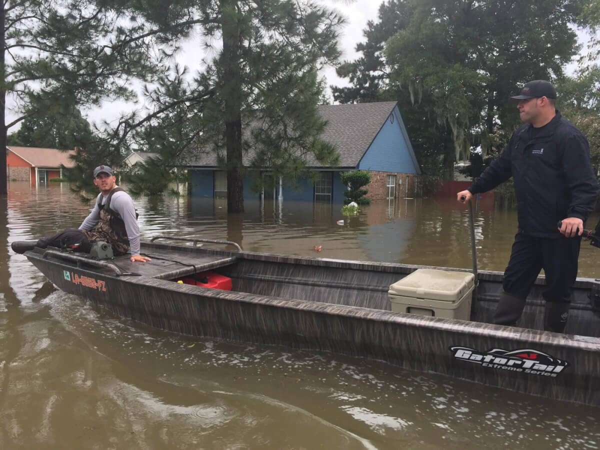 Gator-Tail boats and motors have proven themselves effective in evacuation and rescue operations during flooding disasters for over a dozen years.