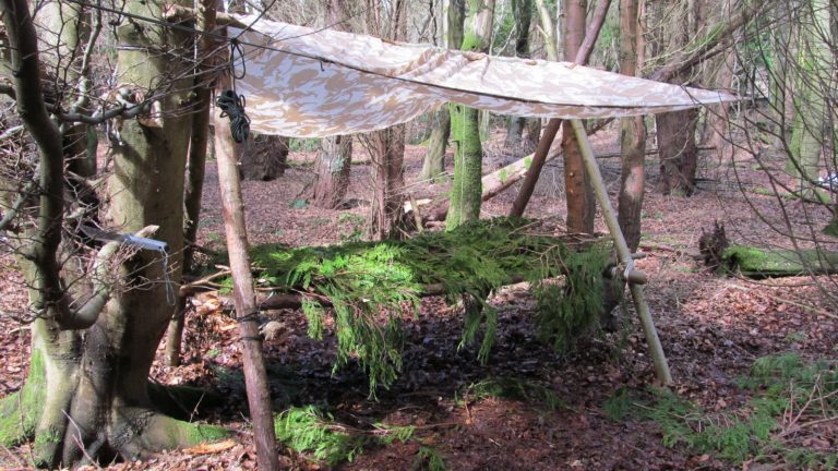 Survival Slumber: DIY Beds for Camp