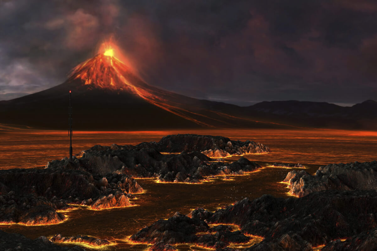 Fountains of Fire: Surviving a Volcano Eruption