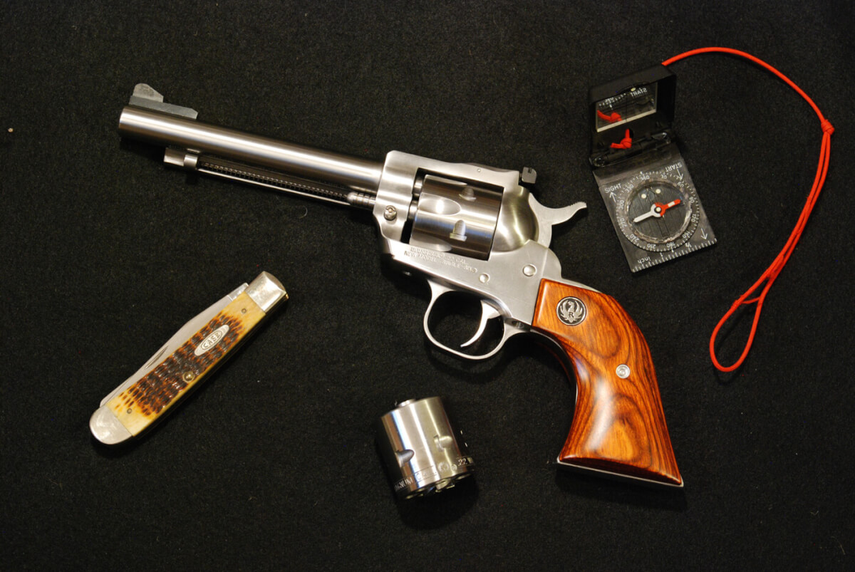The Ruger Single Six Convertible is a rugged handgun that can take a lot an...
