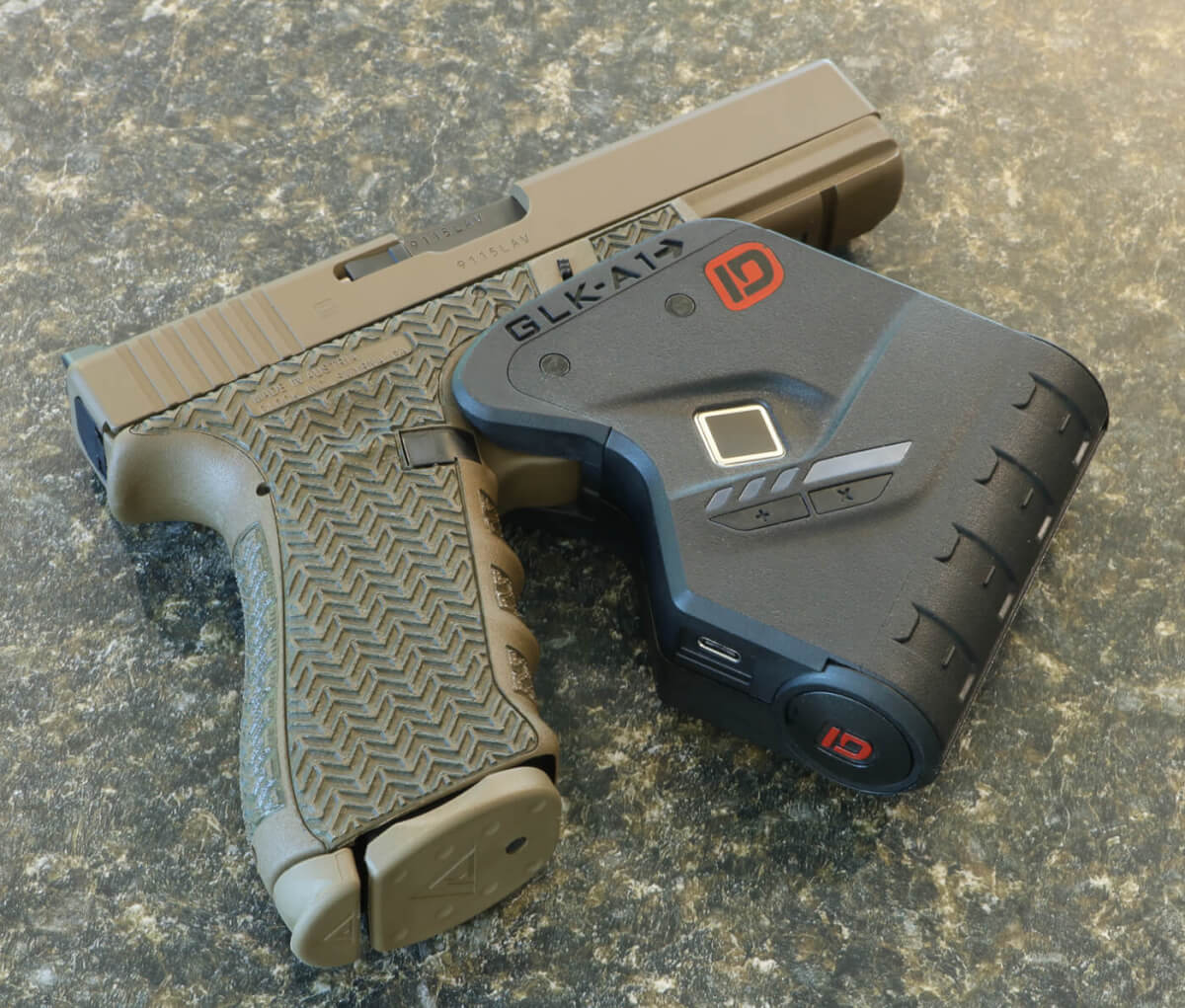 Tactical 3 Digit Combination Safety Gun Trigger Lock for Pistol Rifle Shotgun 