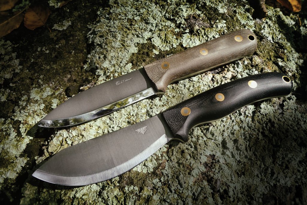 Knives used by ALONE contestants, as reviewed by Michael Travis.