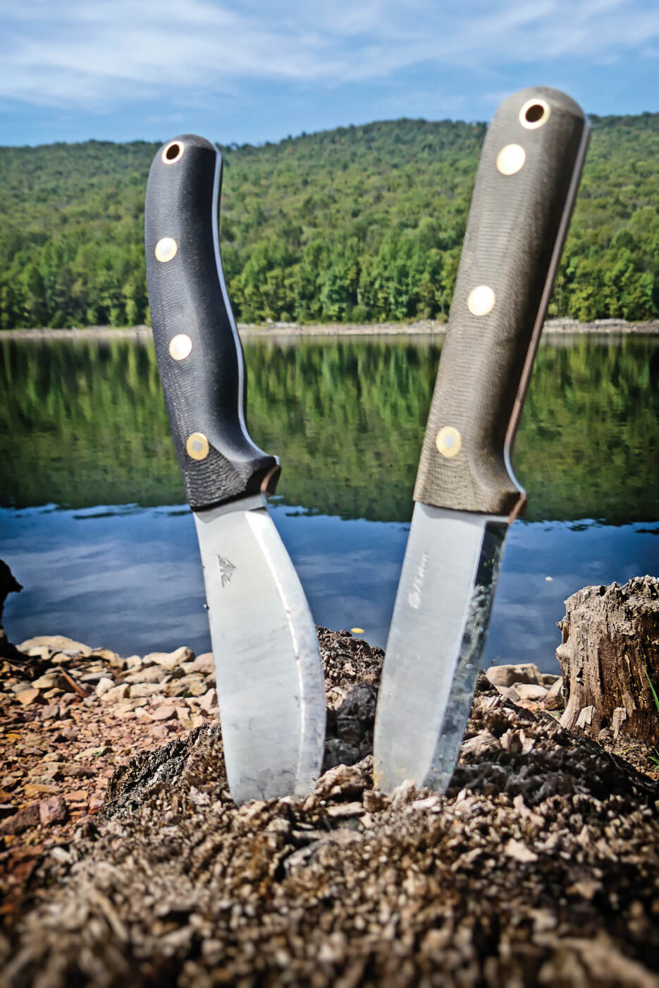 ALONE with L.T. Wright Handcrafted Knives American Outdoor Guide