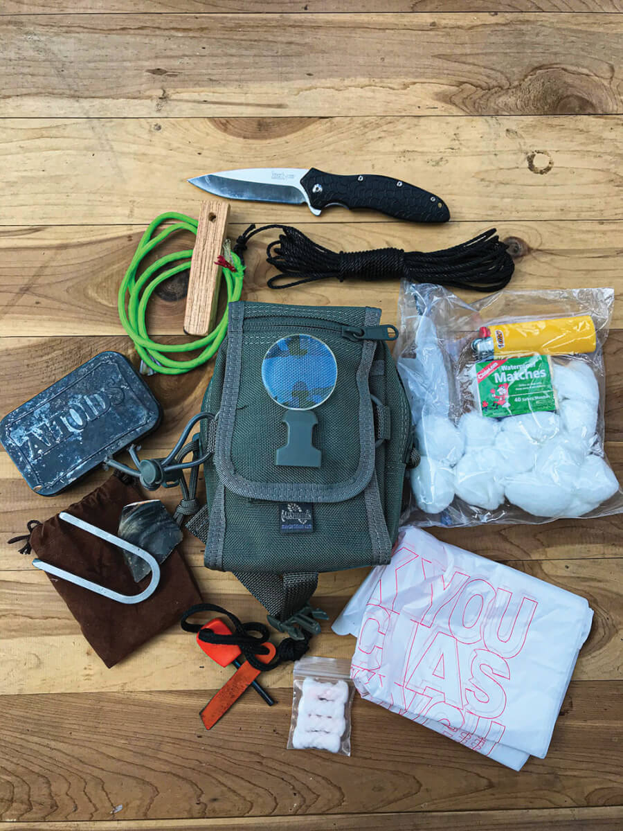 Assembling your bushcraft survival kit