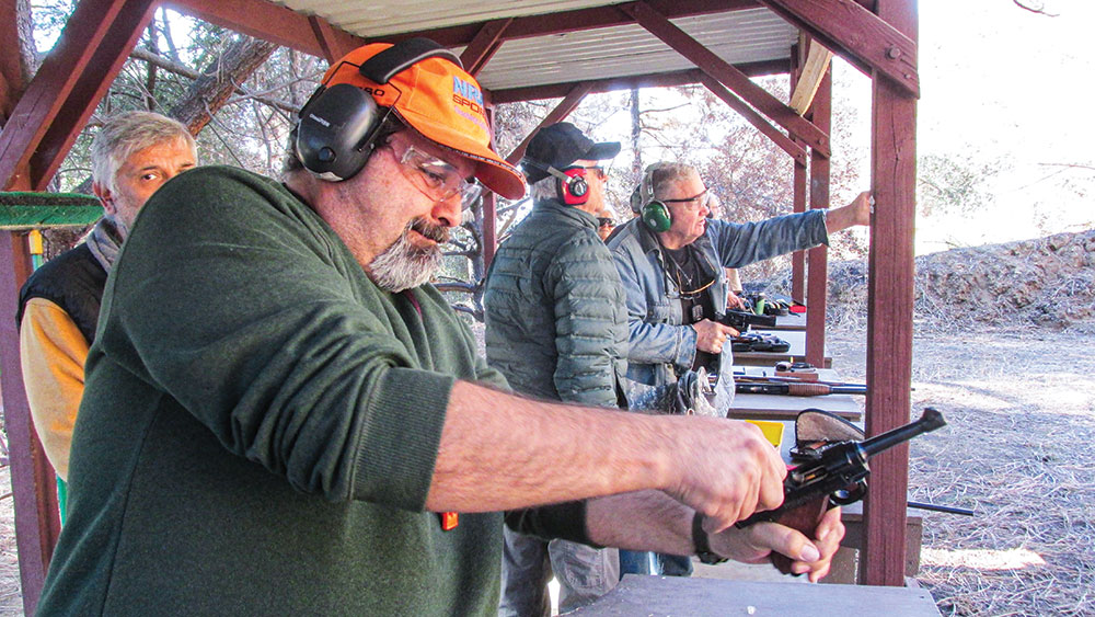 Target practice is a great time to learn about, and practice, firearms safety