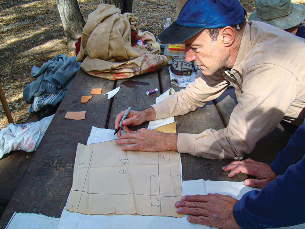 Students learn some basics of sewing their own garments