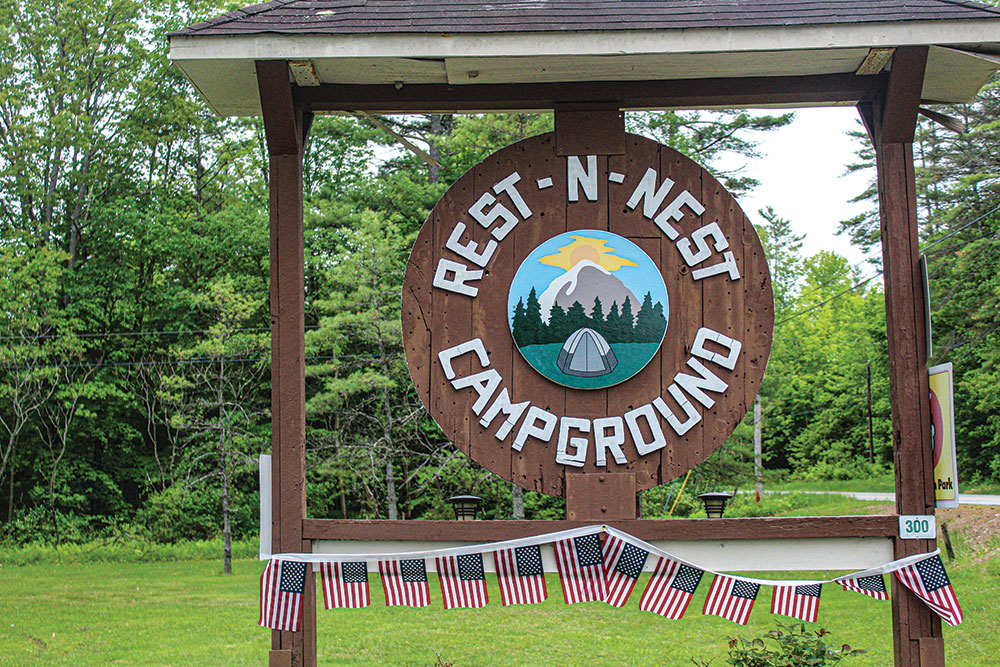 Rest N' Nest Campground in Vermont