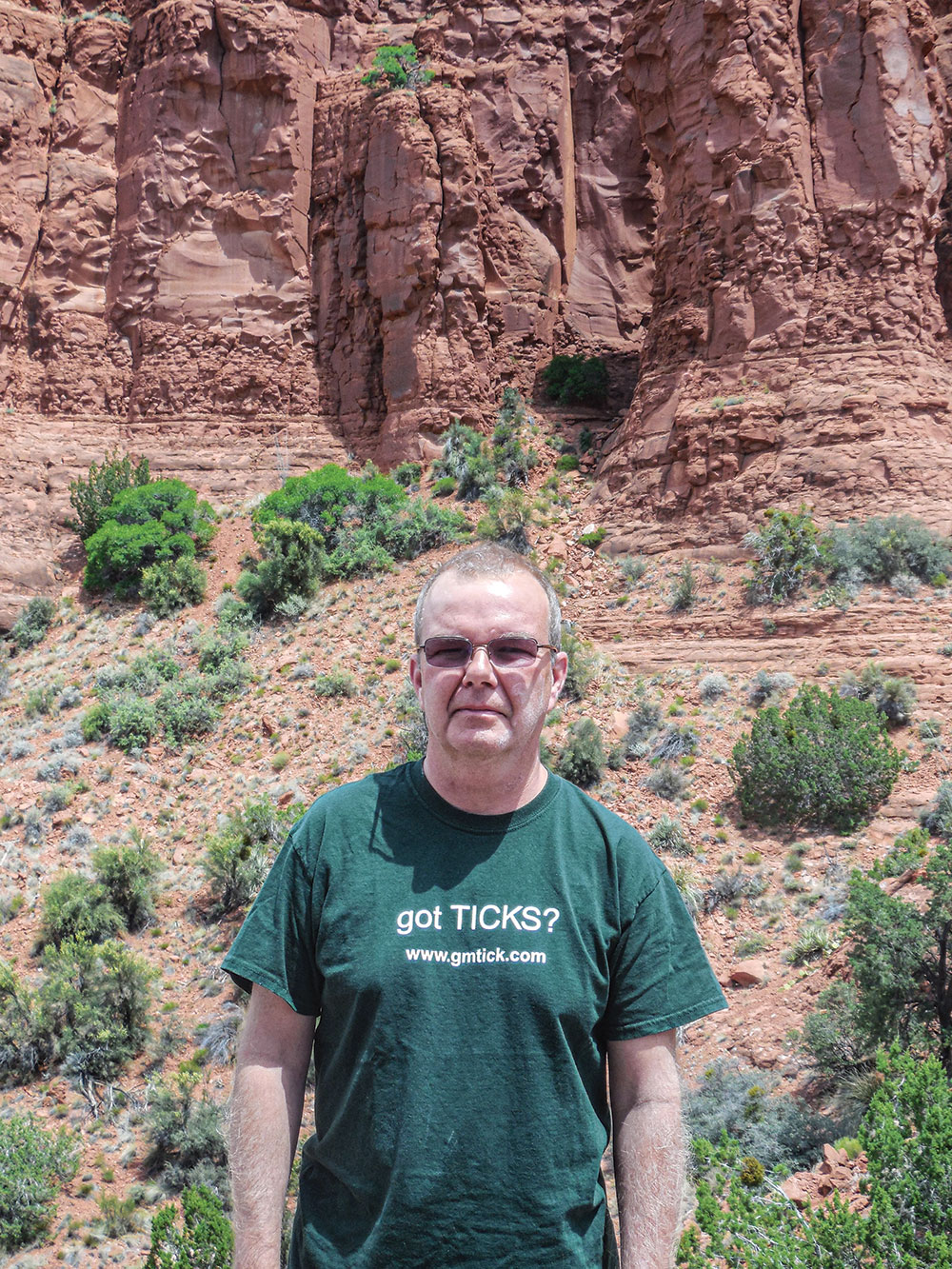 Author’s hike into the hills around Sedona, Arizona