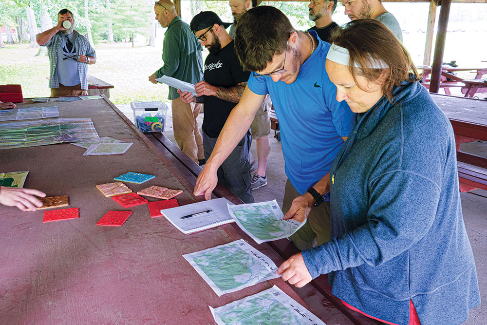 Navigation lessons with the Nature Reliance School