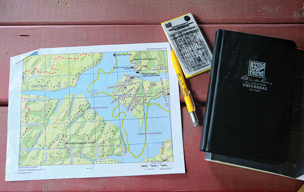 Navigation lessons with the Nature Reliance School