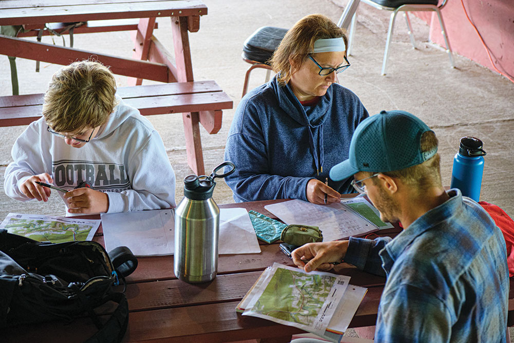 Navigation lessons with the Nature Reliance School