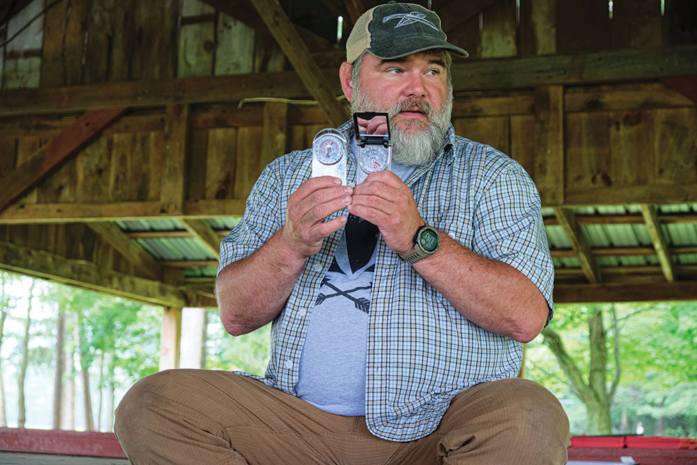 Navigation lessons with the Nature Reliance School