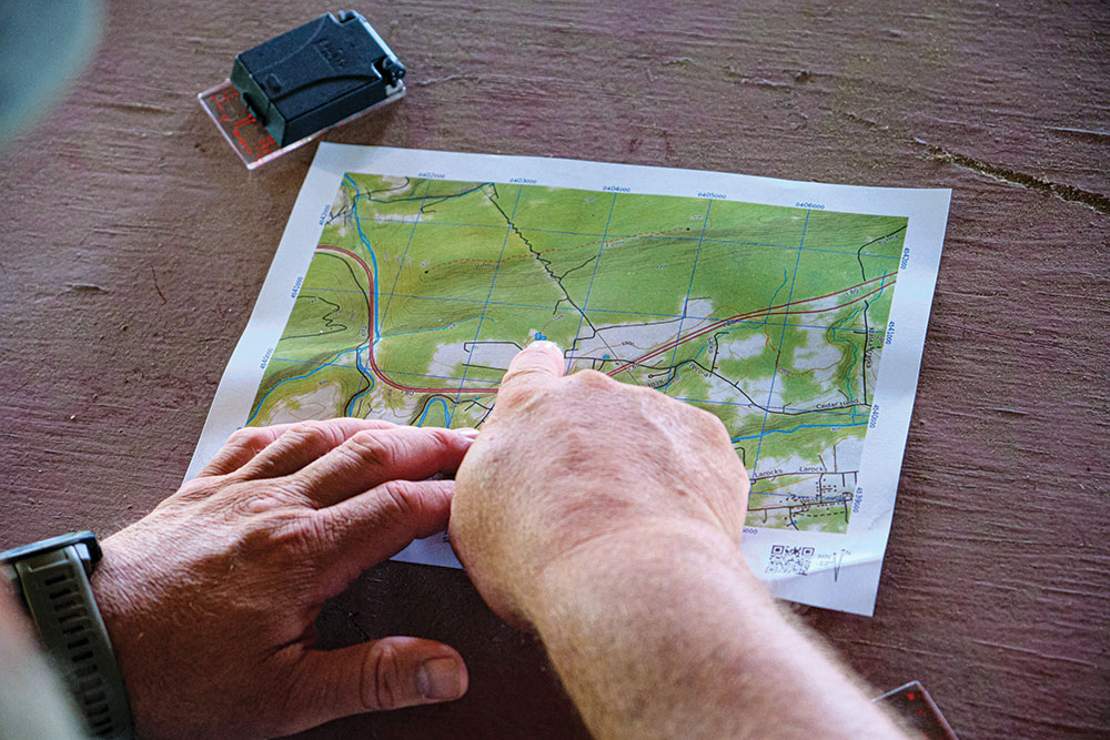 Navigation lessons with the Nature Reliance School