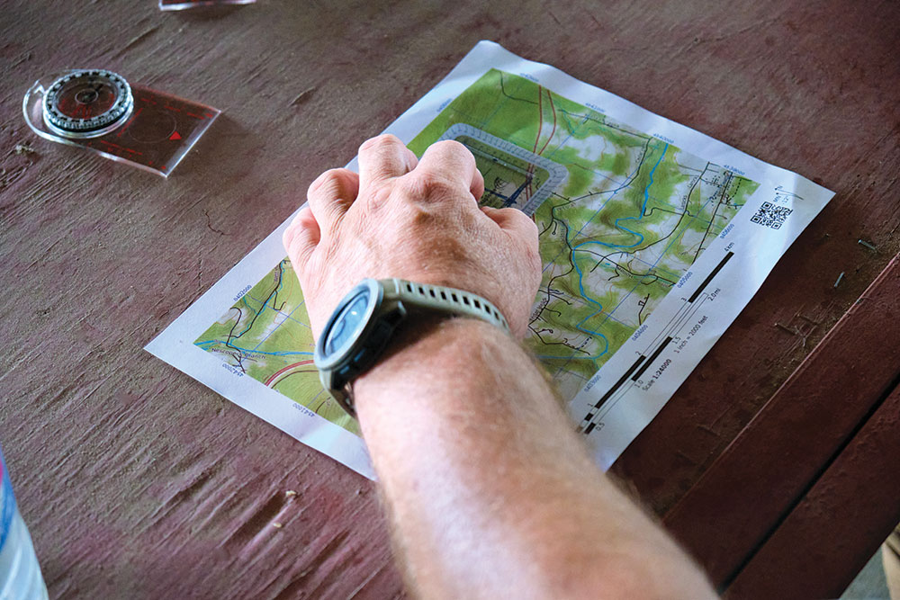 Navigation lessons with the Nature Reliance School