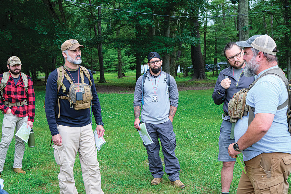 Navigation lessons with the Nature Reliance School