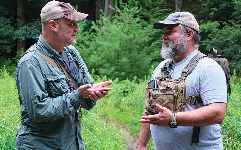 Navigation lessons with the Nature Reliance School