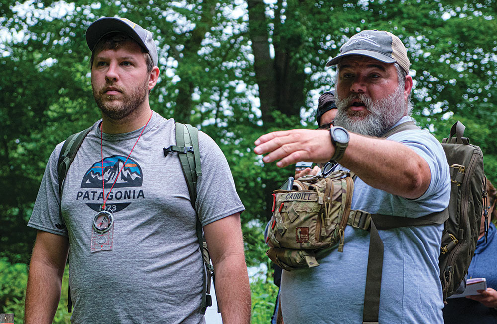 Navigation lessons with the Nature Reliance School