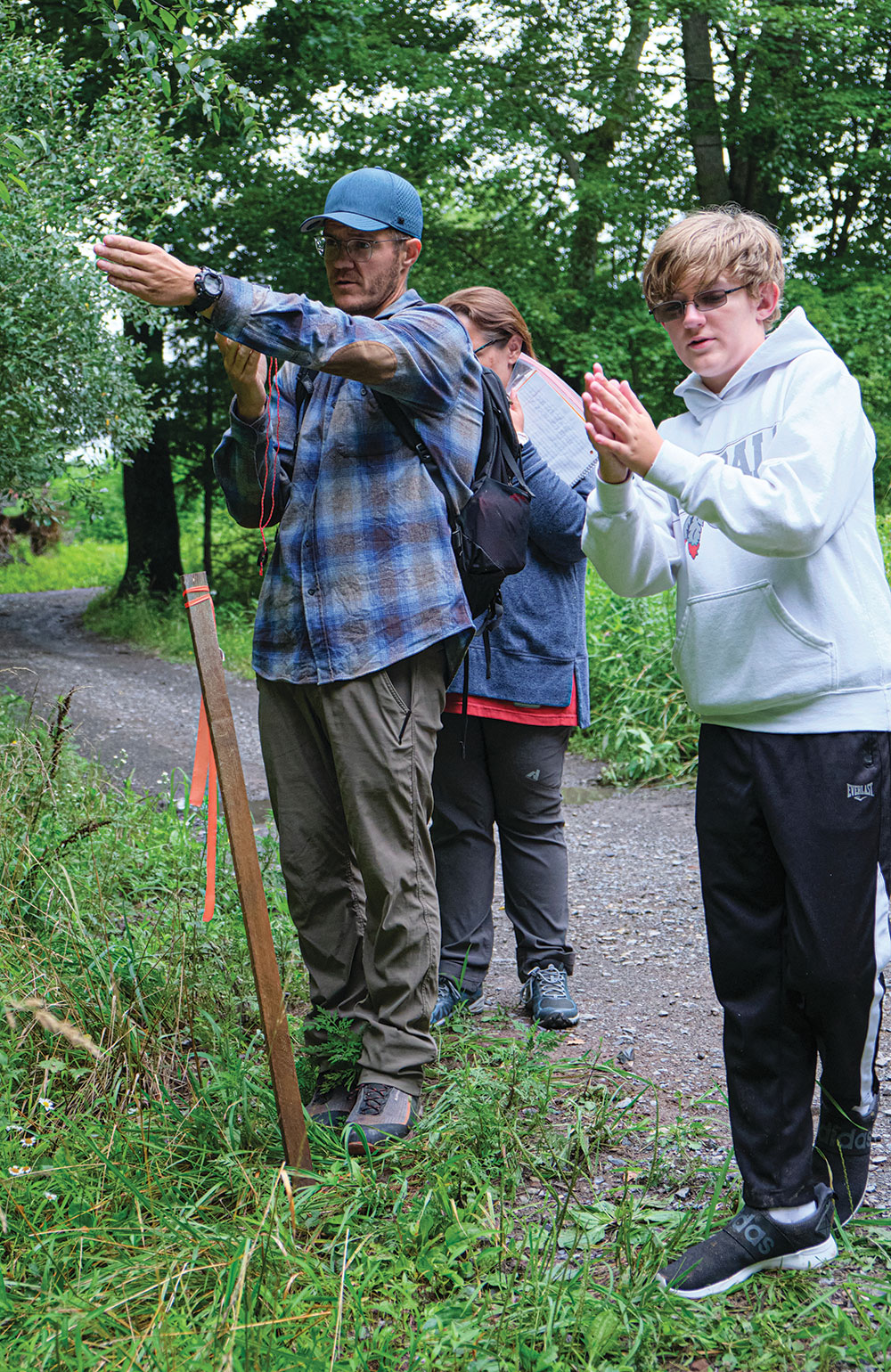 Navigation lessons with the Nature Reliance School