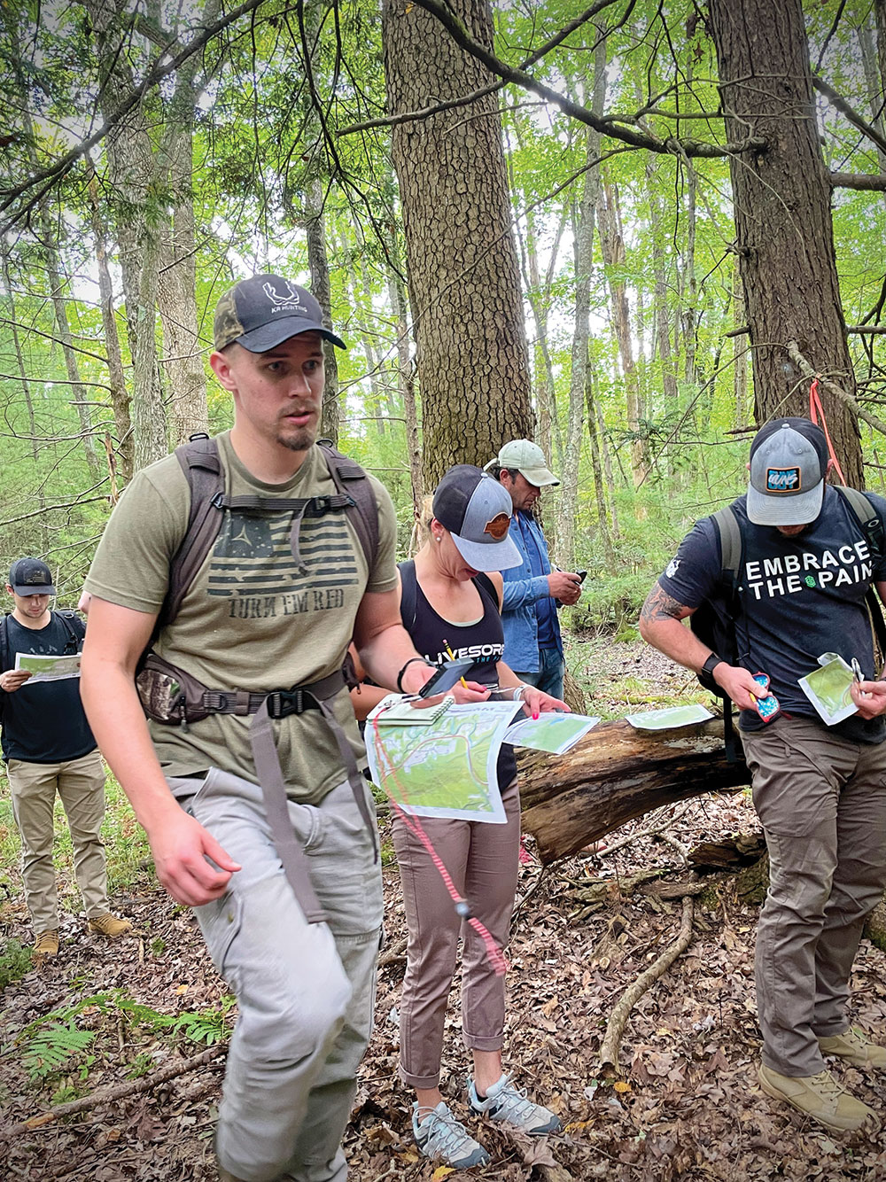 Navigation lessons with the Nature Reliance School