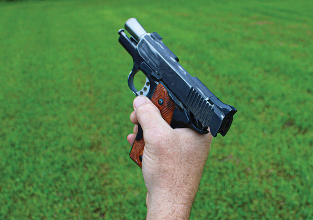 semi-auto pistol