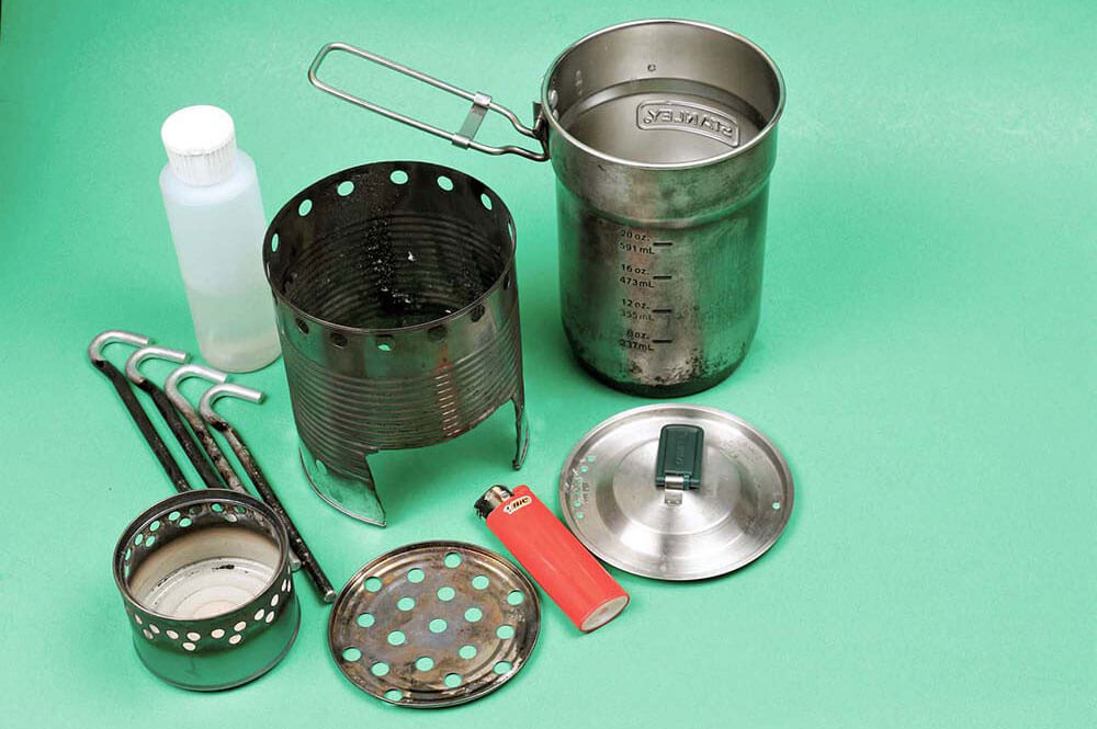 BUILD YOUR OWN TWIG AND ALCOHOL DUAL-FUEL COOK KIT