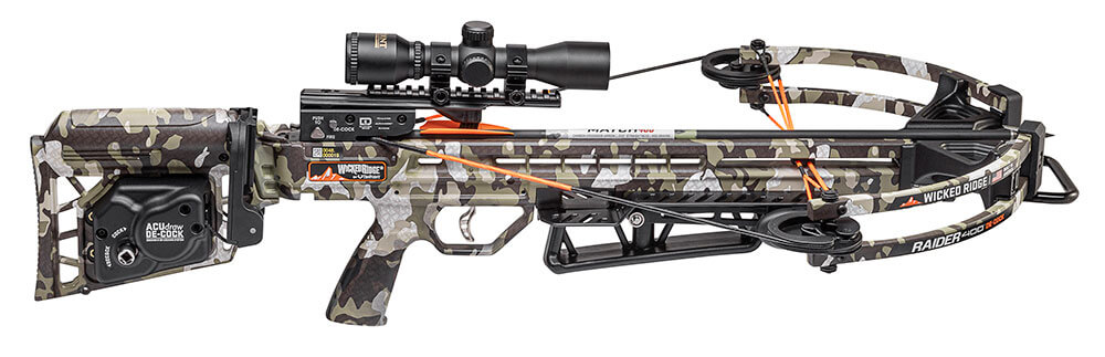 Wicked Ridge Unveils Raider 400 De-Cock Crossbow