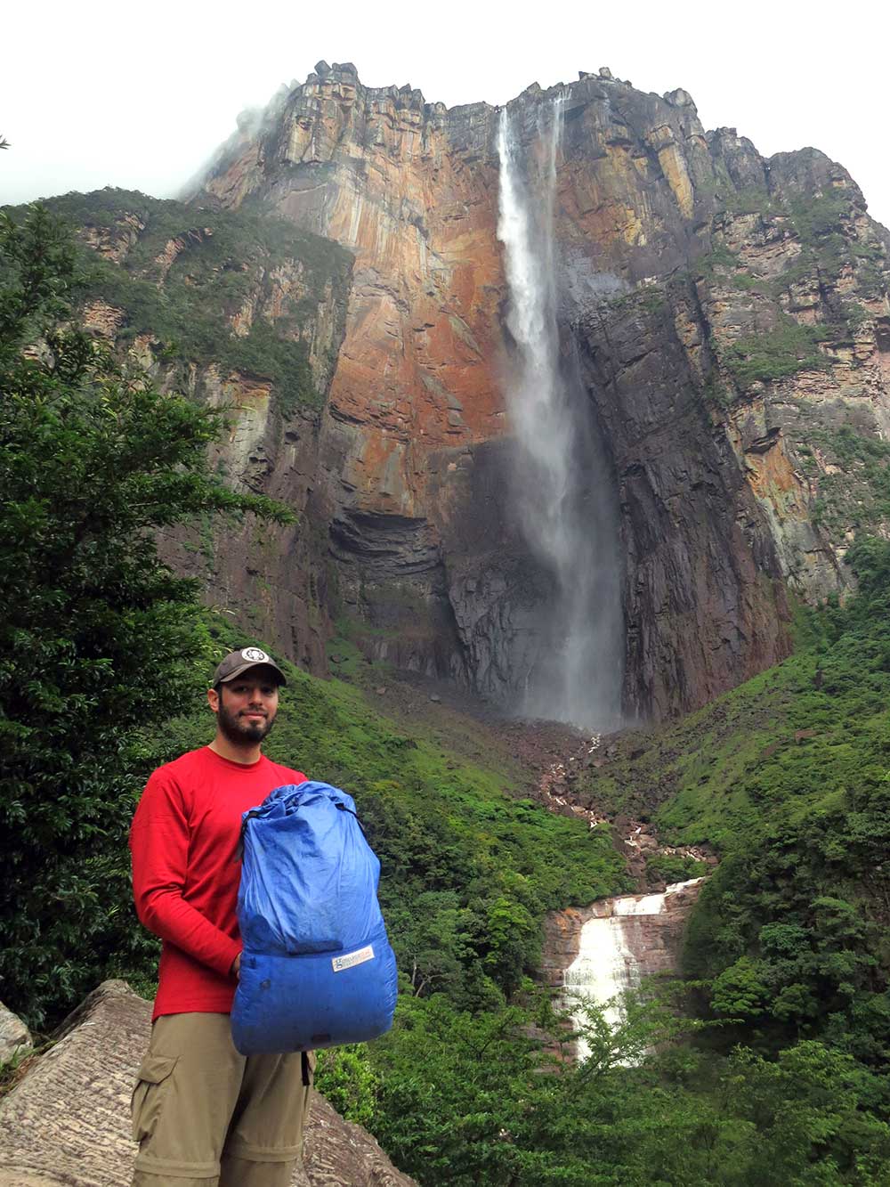 The author with his Gossamer Gear