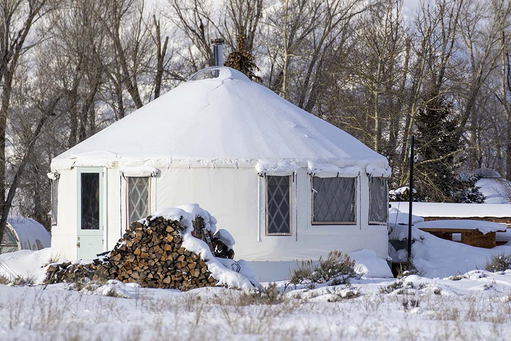 The yurt tiny house