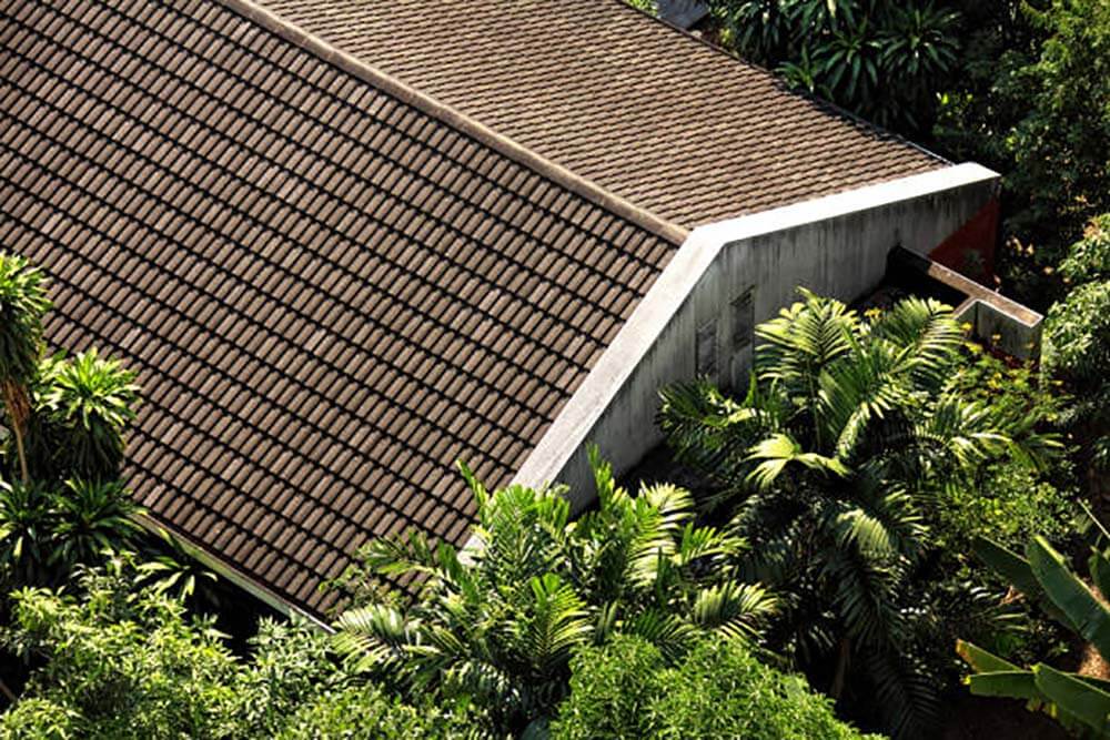 Using a drone to check for roof damage after a storm