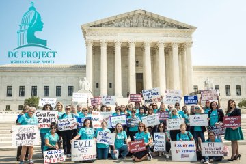 group of women on Capitol Hill steps