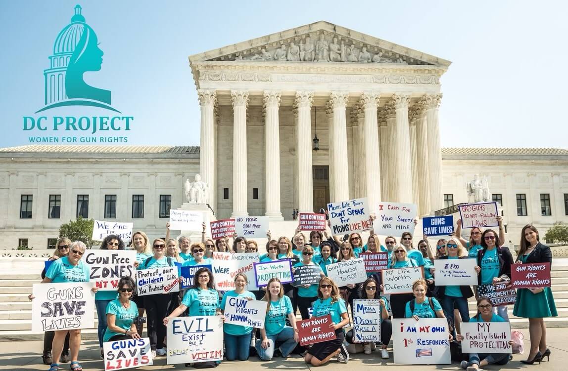 group of women on Capitol Hill steps